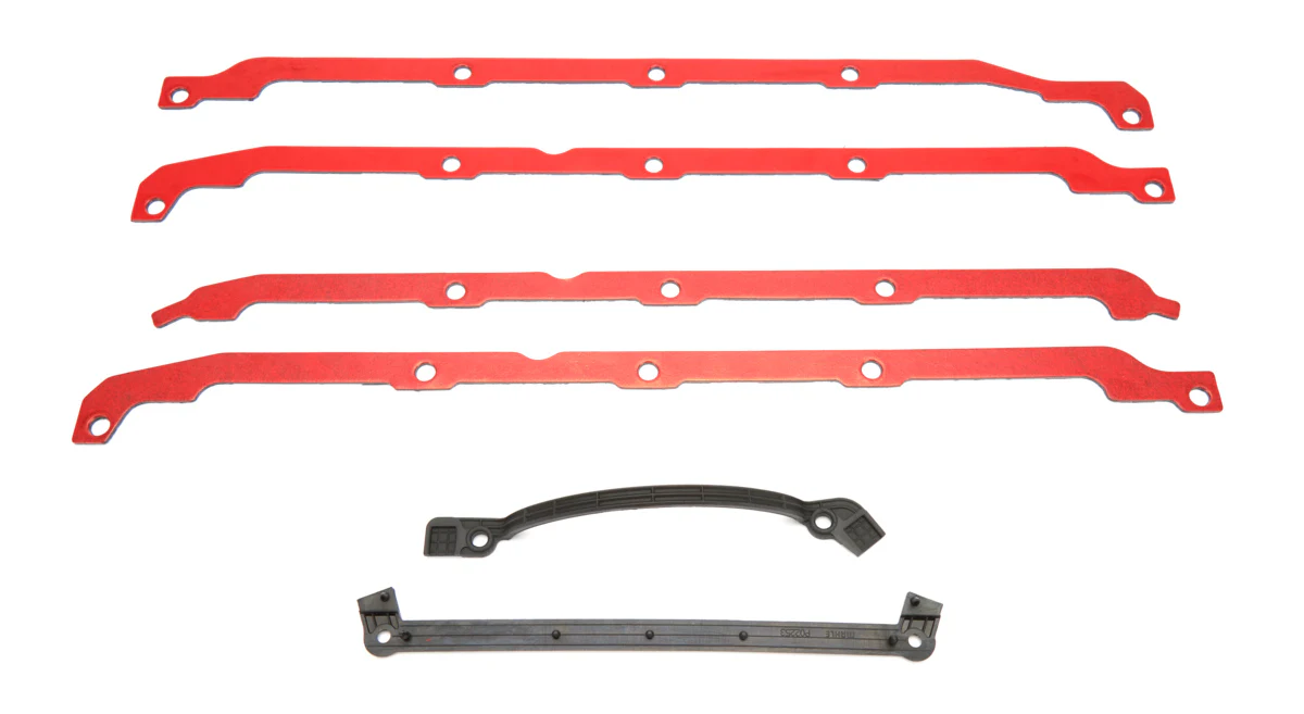 Oil Pan Gasket Set - BBC Gen-4 Notched Side Rail - Clevite77 OS32512