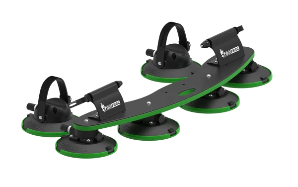 TreeFrog Pro 2 Vacuum Mounted Roof Mount Road & Mountain Bike Double Rack
