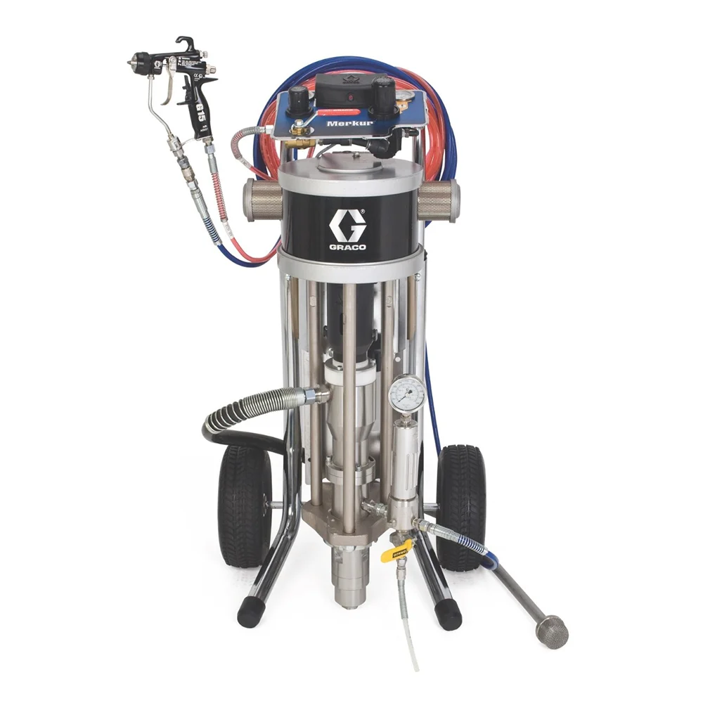 Merkur 30:1 AA Package, 0.4 gpm, G40 RAC Gun, Cart Mount