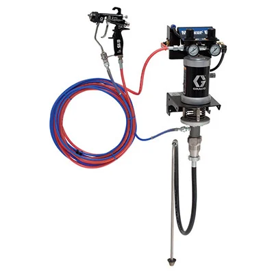 Merkur 30:1 AA Package, 0.4 gpm, G40 RAC Gun, Wall Mount, Fluid Filter