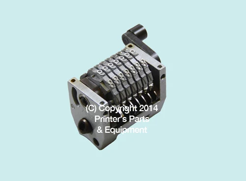 Numbering Machine 16.7in Morgana 7 Digits Straight Backward