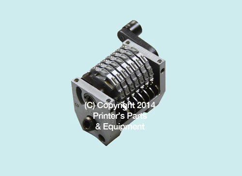 Numbering Machine 11in Didde 7 Digits Straight Forward
