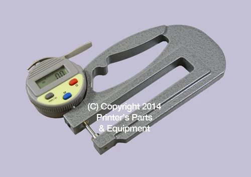 Digital Thickness Gauge Long Throat 0.01mm /.0005 inches 316151