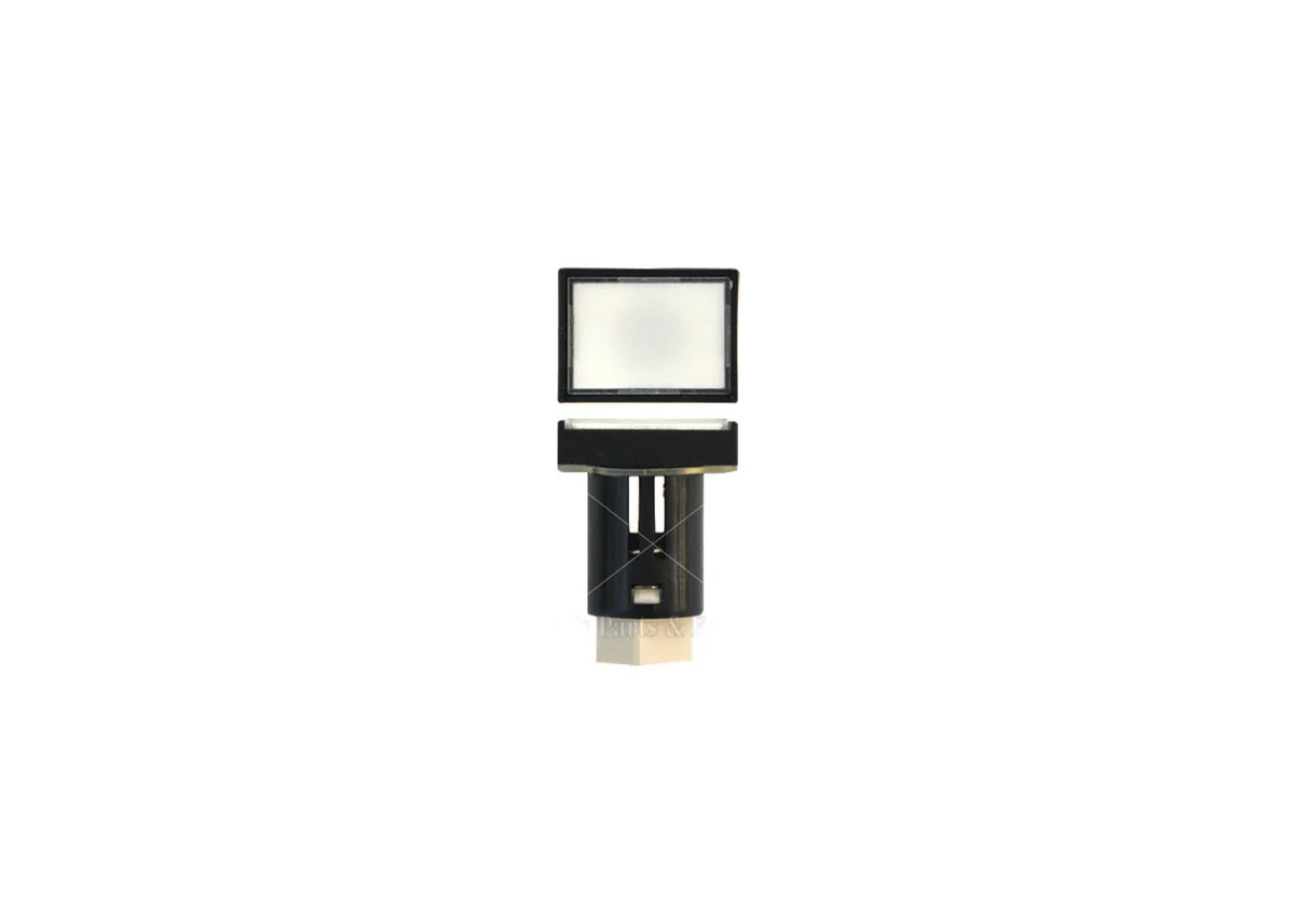 White Push Button (Rectangle) For Heidelberg HE-CPCBUTREC