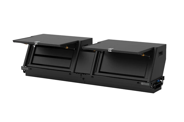 Team 1EV RMAXX Gear Tunnel Dual Slide Out Trolley Sled and Storage Chests & Boxes for Rivian R1T