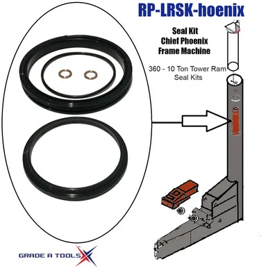 Replacement Chief PhoenixTower Ram Seal Kit