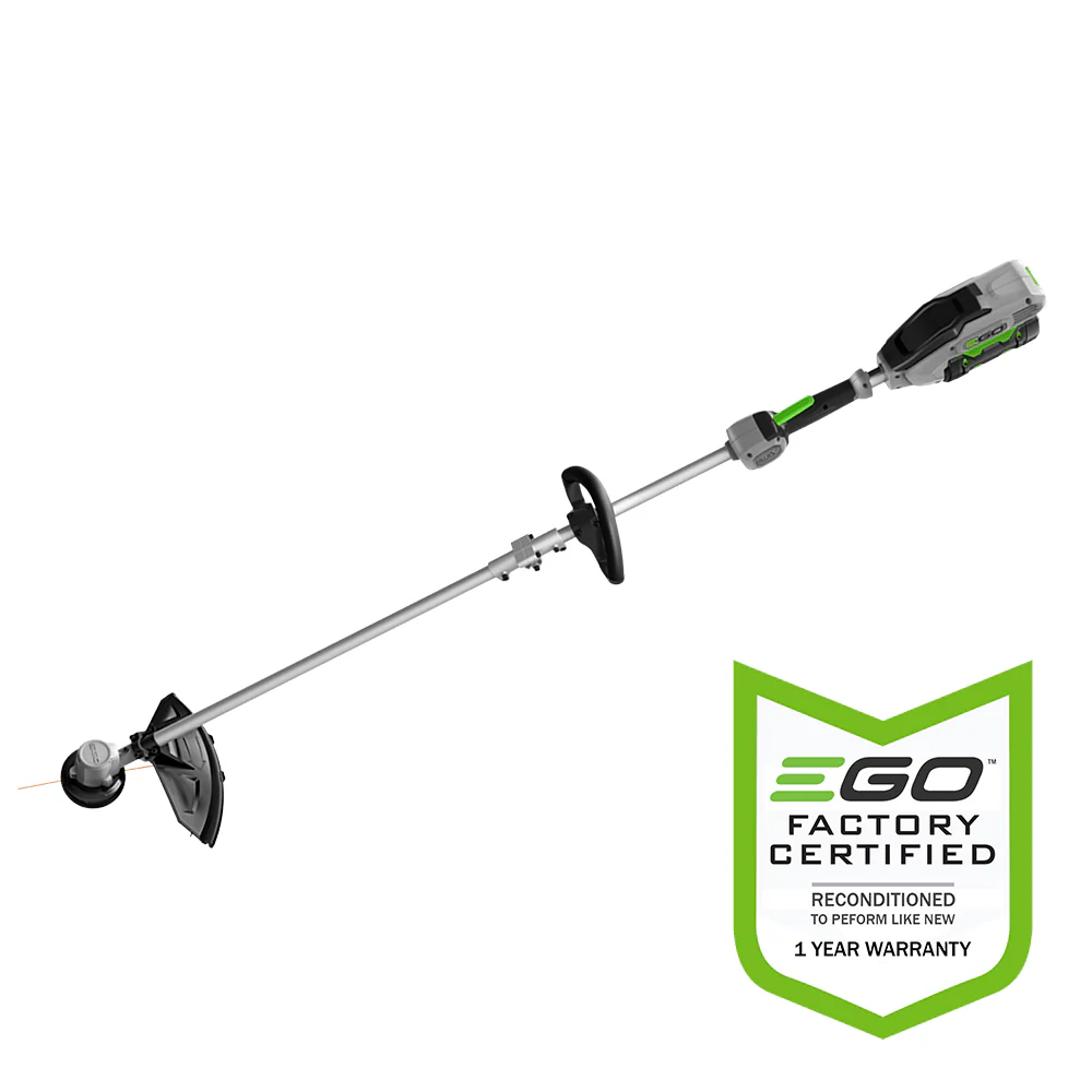 ST1502SF-FC.webp EGO Power+ ST1502SF-FC 15" 56-Volt Cordless String Trimmer with Rapid Reload Head, 2.5Ah Battery and Standard Charger - Reconditioned