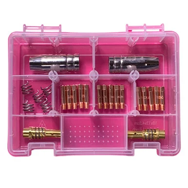 Silicon Bronze MIG Torch Consumable Kit - Compatible w/ Prospot Red Handle