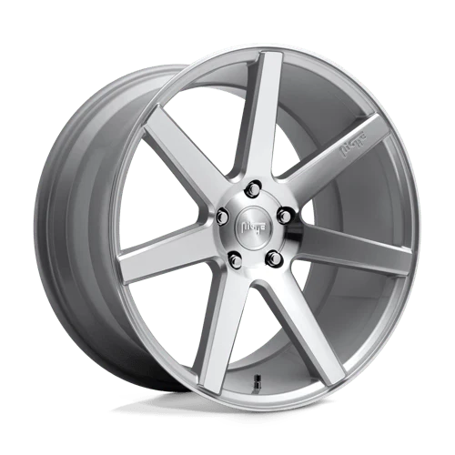 M179 20X10 5X120 GL-SLVR-MACH 40MM - NICHE M179200021+40