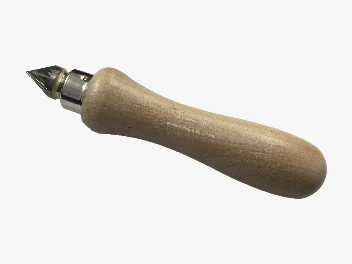 Wooden Handheld Drill Bit Sharpener