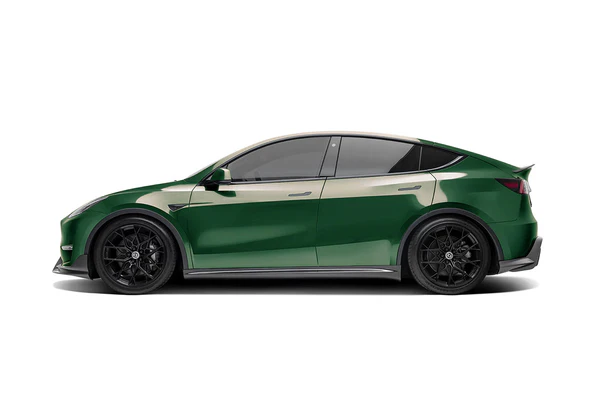 Adro Tesla Model Y Carbon Fiber Side Skirts