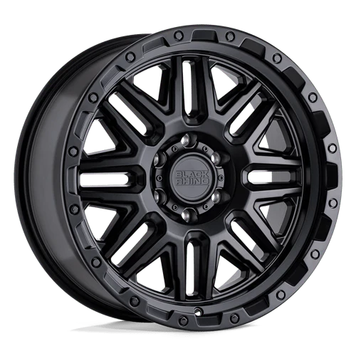BRALA 20X9 6X5.5 M-BLK -18MM - Black Rhino Wheels 2090ALA-86140M12