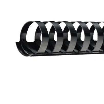 Plastic Comb Binding Supplies 11" Black 35mm (13/8")