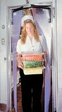 (C6-2) Clear Vu PVC Panel doors 36" x 78"