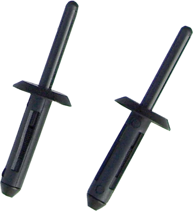 Dentfix DF-CT887RL 6.3mm 1/4" Plastic Pop Rivet 50 Pcs.