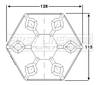 FIRSTLINE -Propshaft Coupling