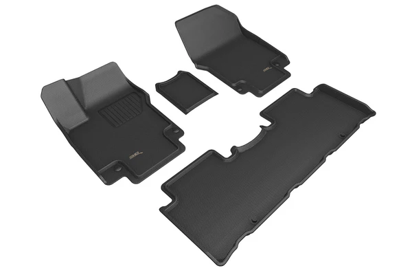 Hyundai Ioniq 5 LIMITED trim MAXpider 3D Kagu All-Weather Custom Fit Floor Liner Mats
