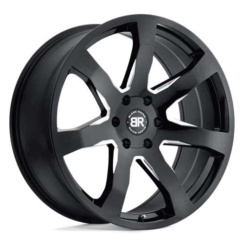 BRMZA 20X8.5 6X135 G-BLK-MILL 30MM - Black Rhino Wheels 2085MZA306135B87