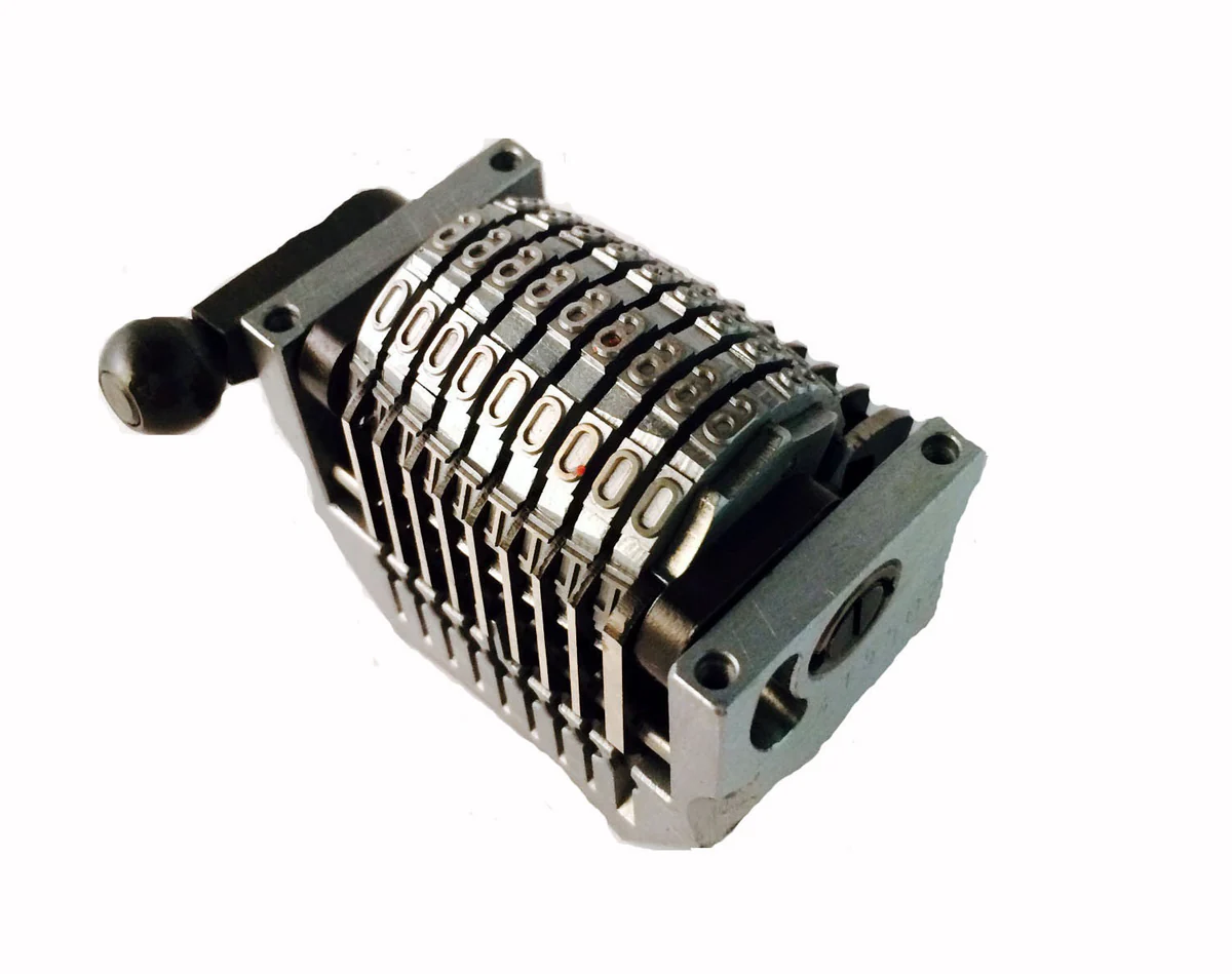 Numbering Machine 7 Digit Straight Backward