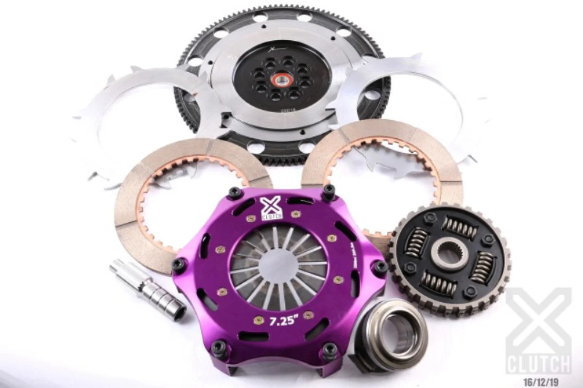 XClutch 7.25" Twin Sprung Ceramic Clutch Kit for Subaru Models (Incl. WRX 2002 - 2005) - XClutch XKSU18520-2B