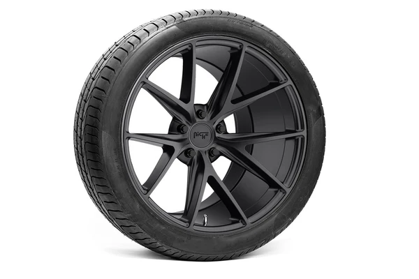 Niche Misano M117 Matte Black 20" Tesla Model Y Wheel and Tire Package (Set of 4)