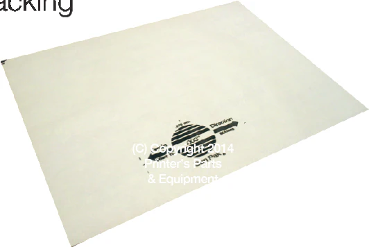 Sunpak Paper Under Blanket Packing 11.25x16x.006