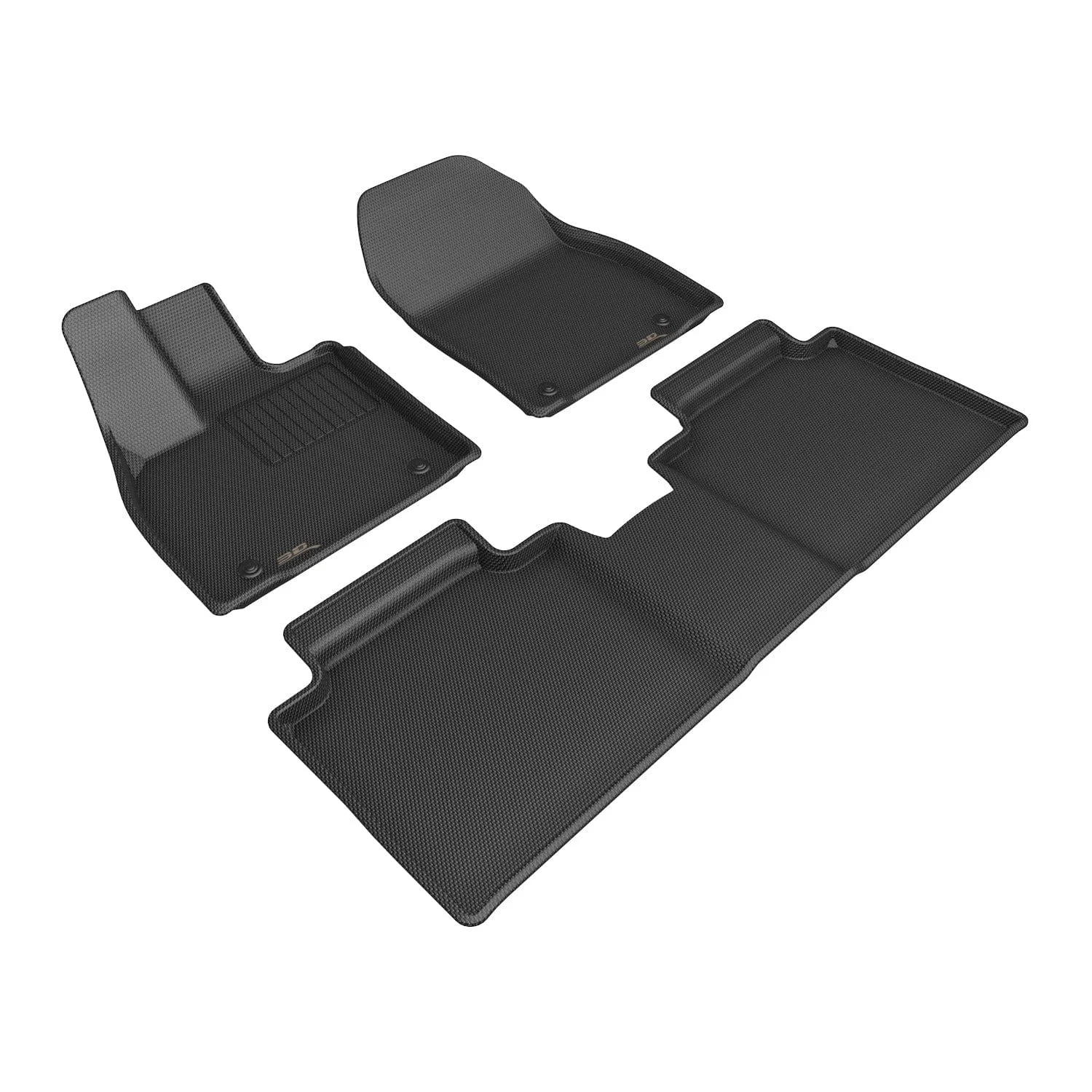 3D MAXpider Custom Fit All-Weather KAGU Series LHD Floor Mats For Lexus RZ 2023-2024