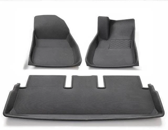 Premium All-Weather 3D Floor Mats for Tesla Model Y - Right Hand Drive 2020-2023
