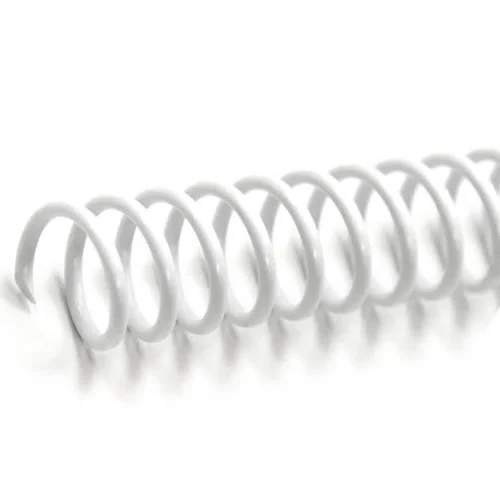 Plastic Spiral Coil Binding Supplies 12" White 6mm (1/4") 30 Sheets