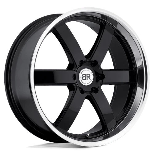 BRPND 20X8.5 6X135 G-BLK-MCHLP 30MM - Black Rhino Wheels 2085PND306135B87
