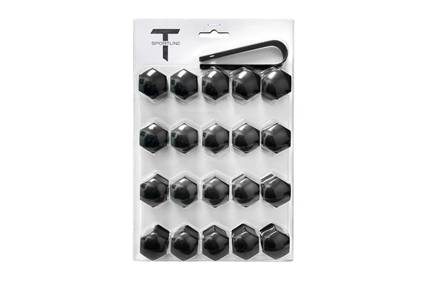 Tesla Wheel Lug Nut Cover Set