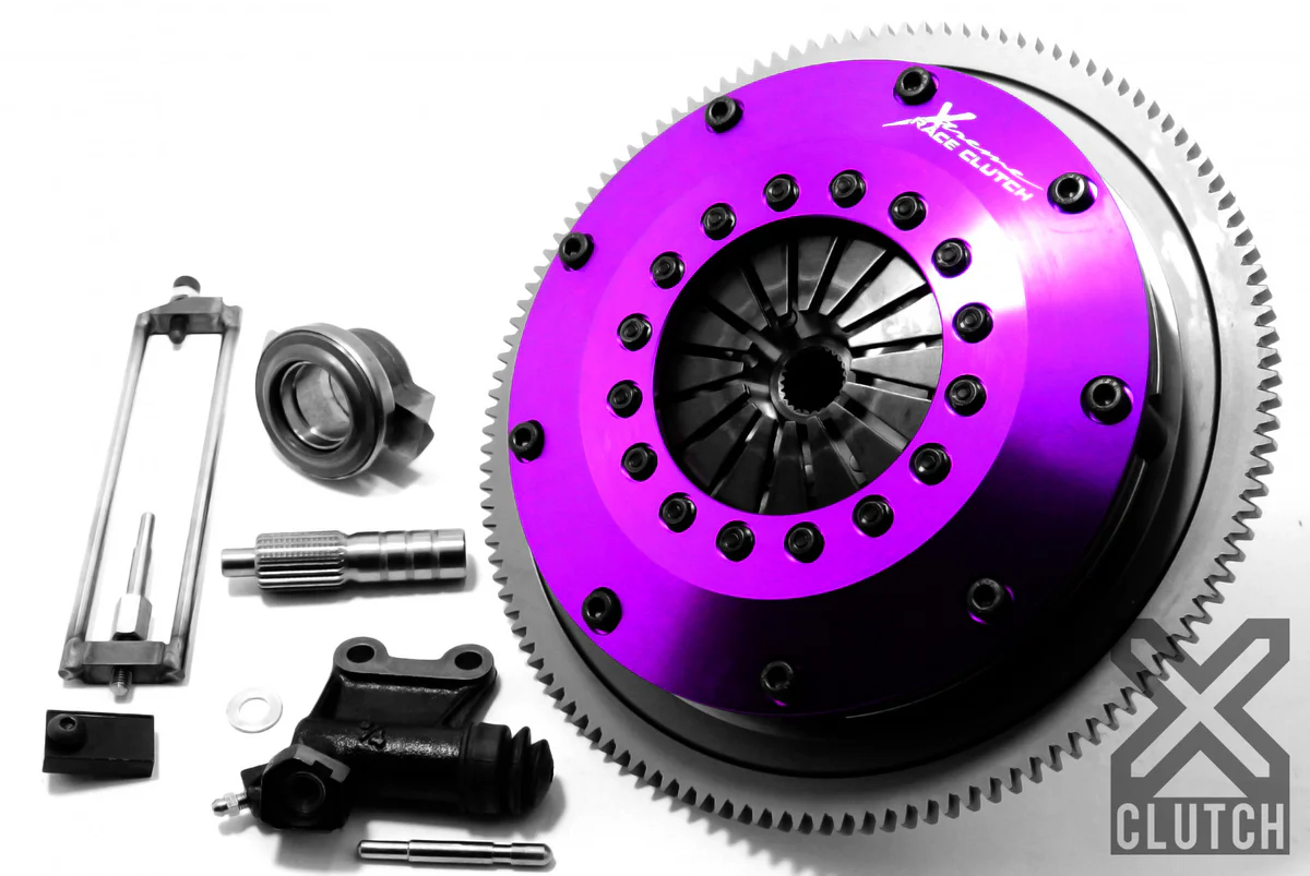 XClutch 8" Twin Solid Ceramic Clutch Kit for Subaru STI 2004-2020 - XClutch XKSU20521-2E